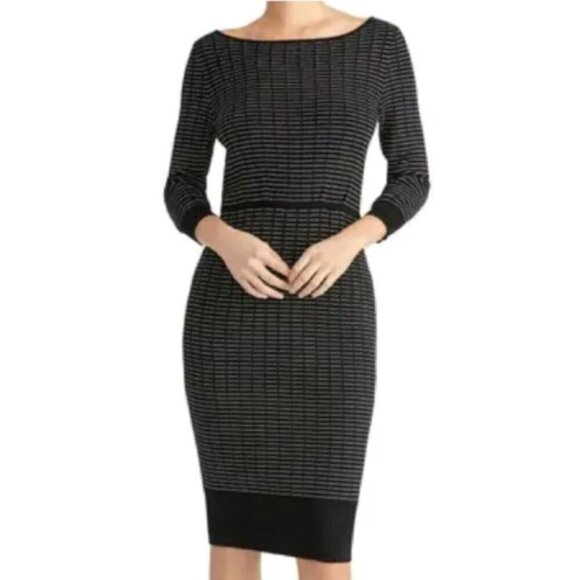 RACHEL Rachel Roy Dresses & Skirts - Rachel Roy, sweater dress black and white, Medium